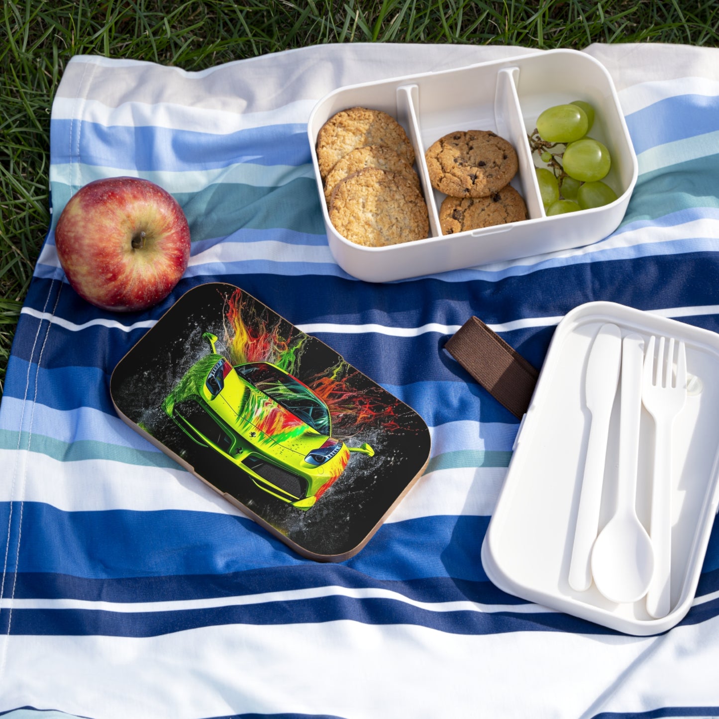 Bento Lunch Box Farrari Water 1