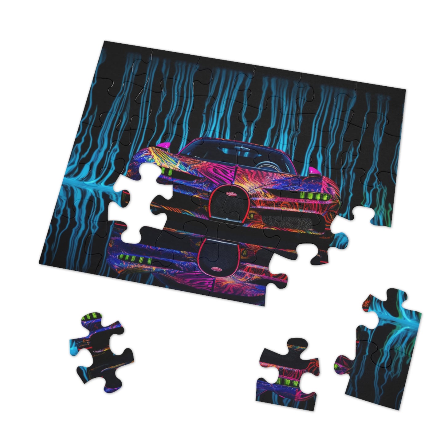 Jigsaw Puzzle (30, 110, 252, 500,1000-Piece) Bugatti Water 3