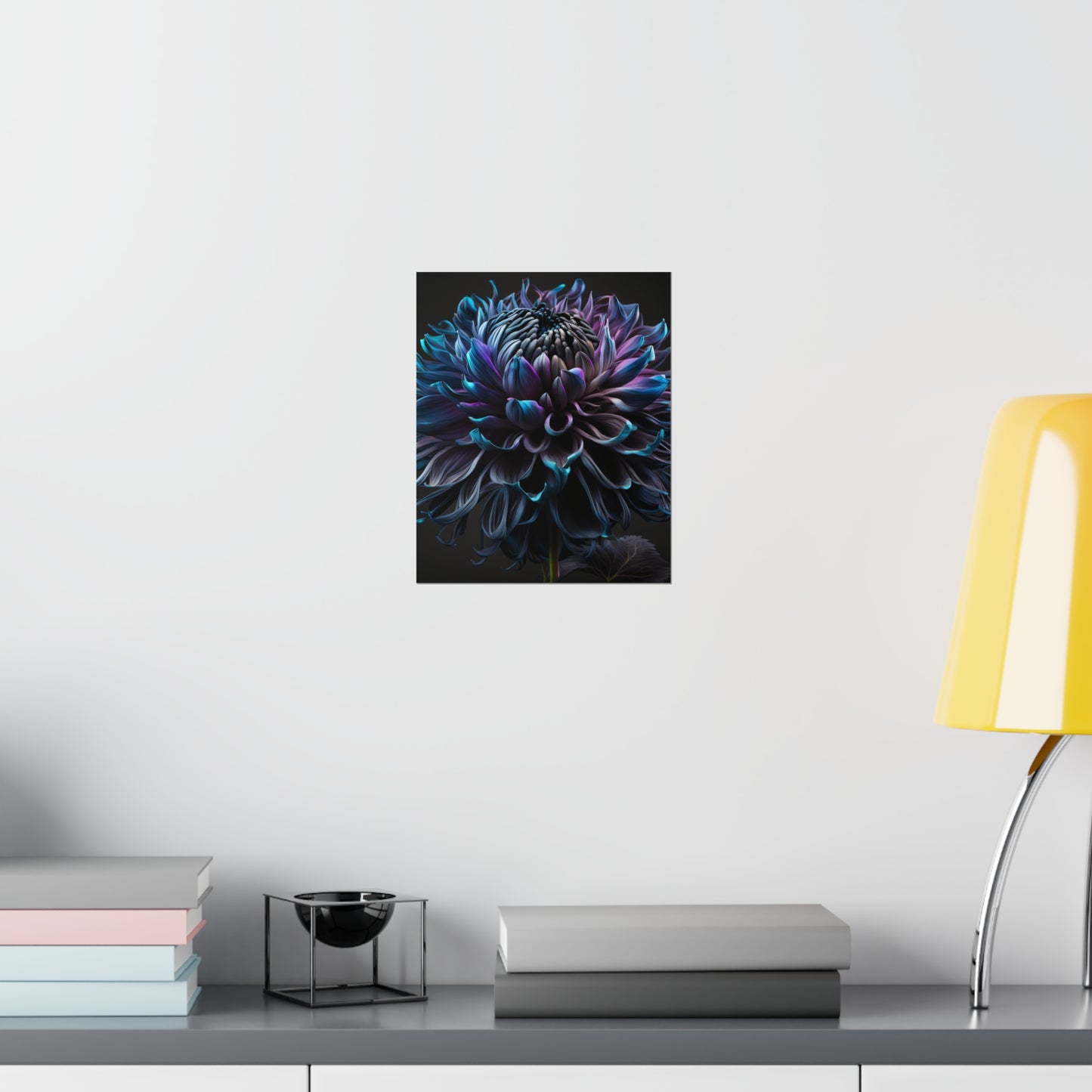 Premium Matte Vertical Posters Dahlia Purple 3