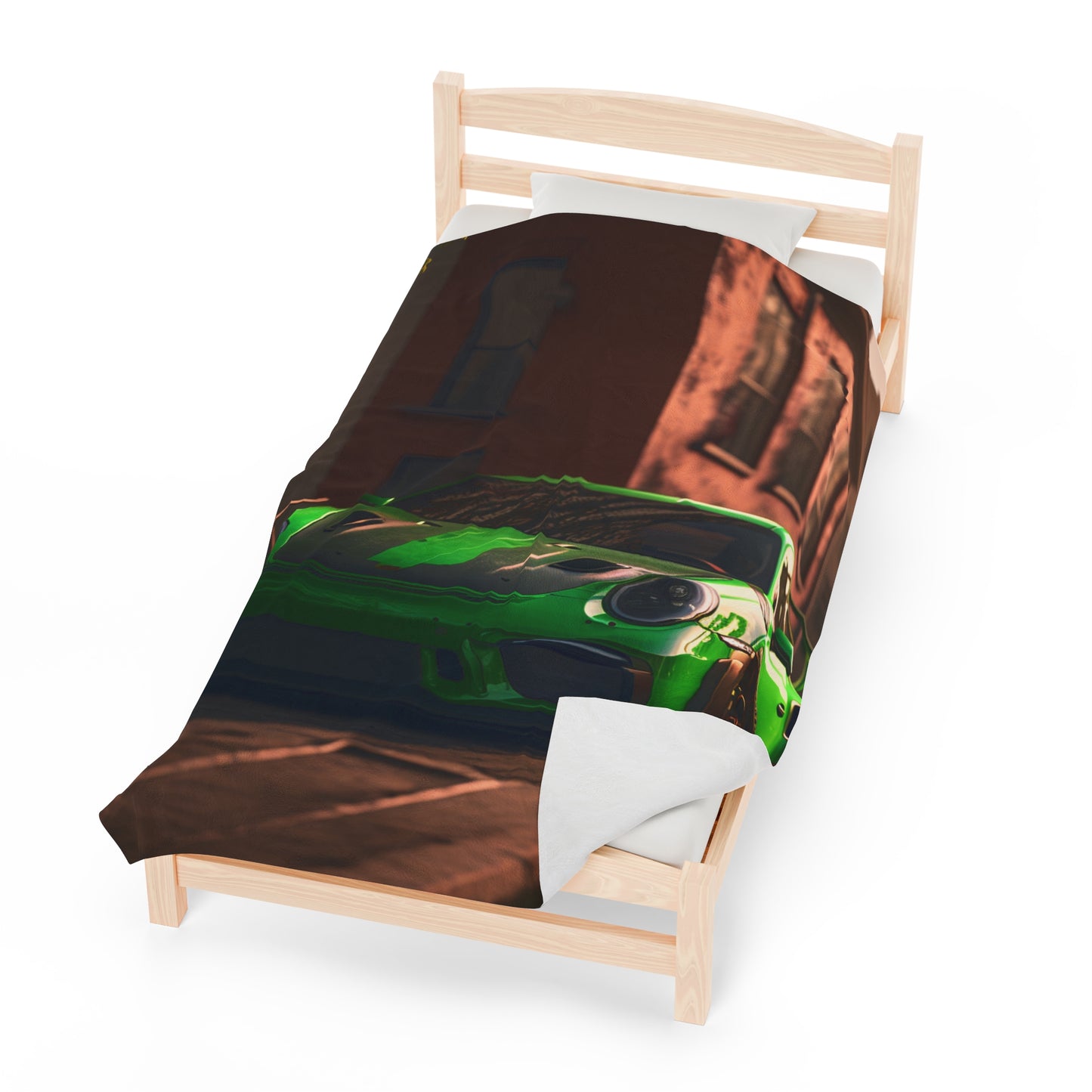 Velveteen Plush Blanket porsche 911 gt3 4