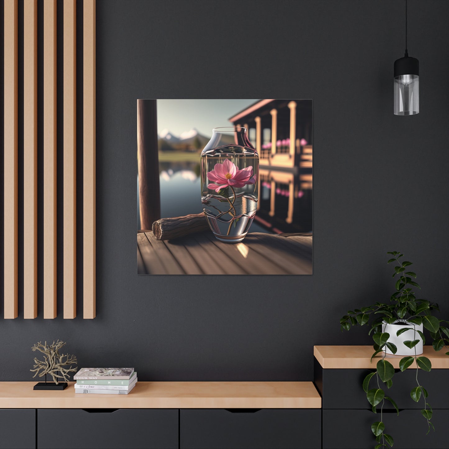 Canvas Gallery Wraps Pink Magnolia 1
