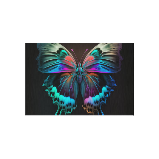 Outdoor Rug  Raw Hyper Color Butterfly 2