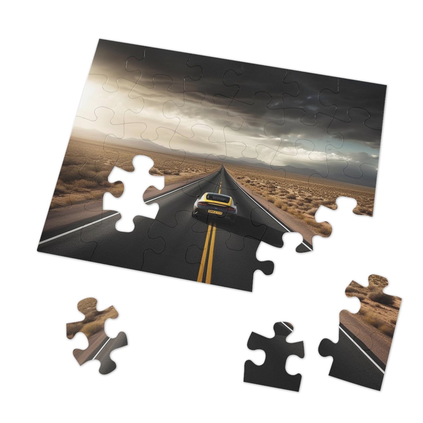 Jigsaw Puzzle (30, 110, 252, 500,1000-Piece) Ferrari Road 2