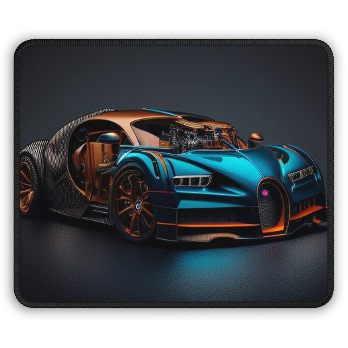 Gaming Mouse Pad  Bugatti Blue 4