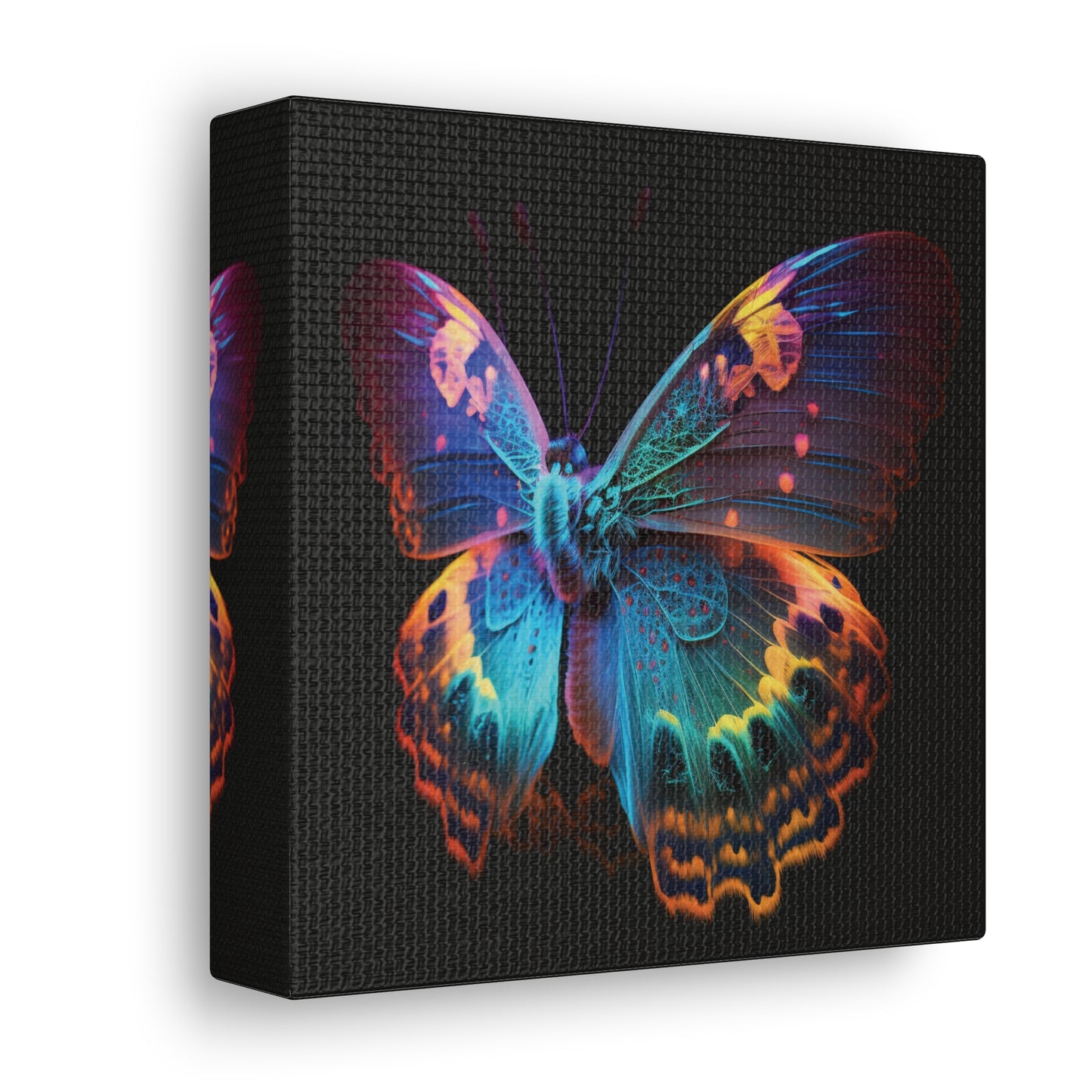 Canvas Gallery Wraps Raw Hyper Color Butterfly 4