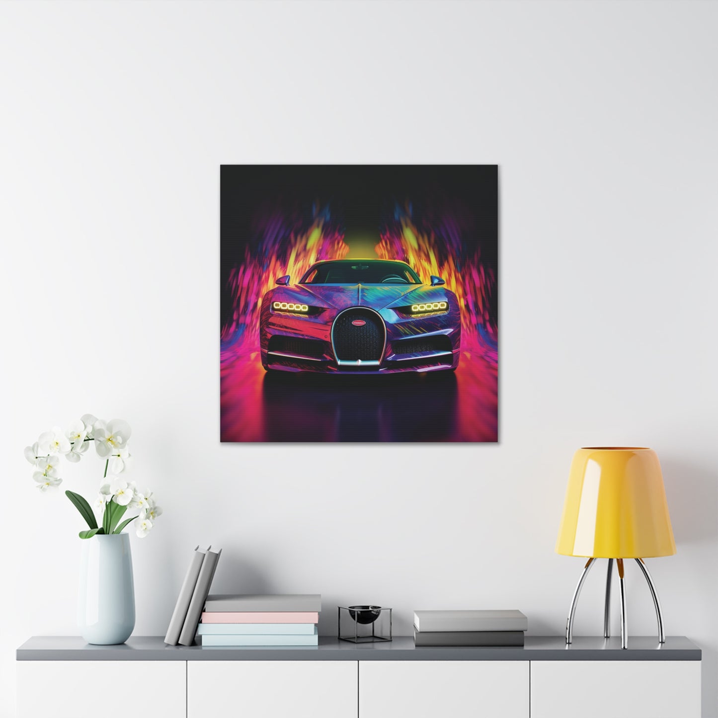 Canvas Gallery Wraps Florescent Bugatti Flair 3