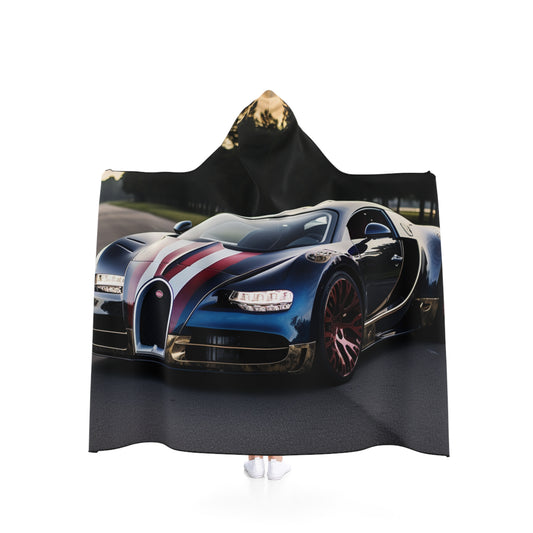 Hooded Blanket Bugatti Flag American 1