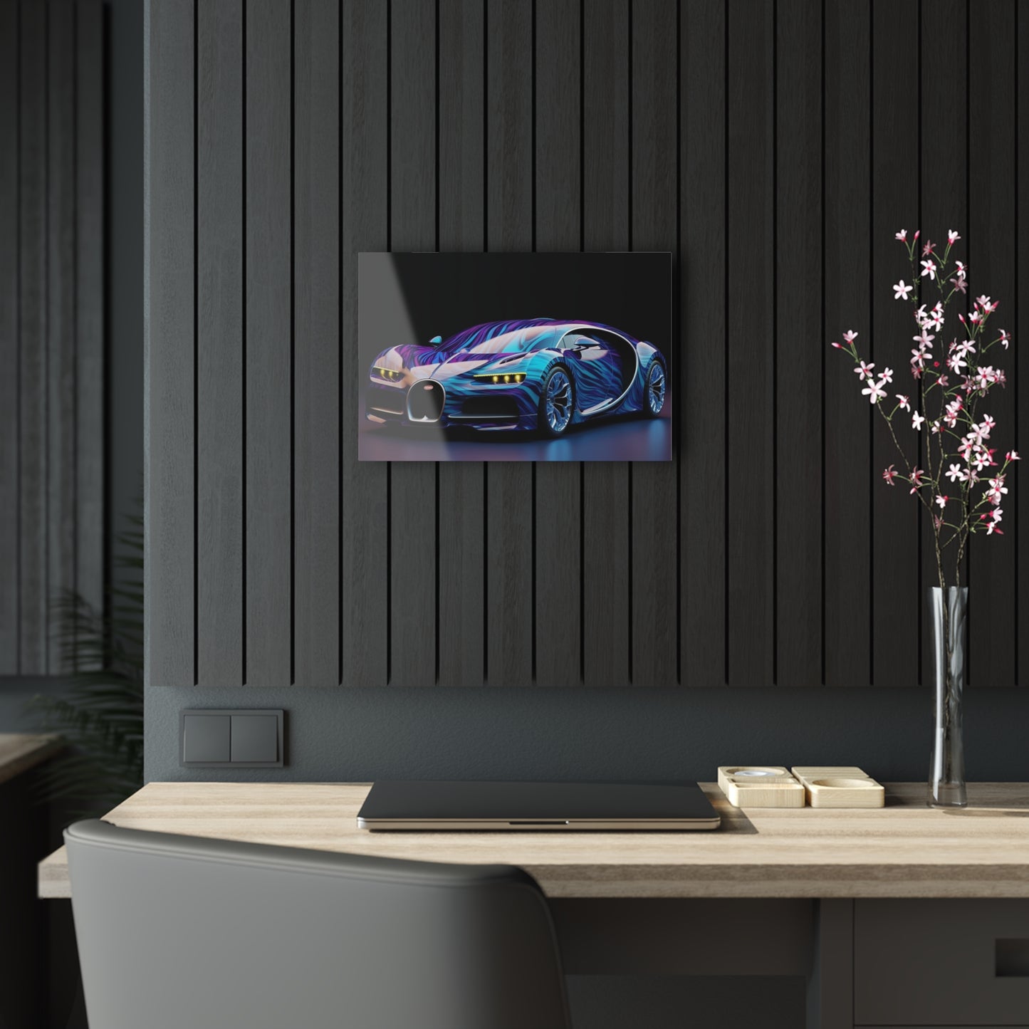 Acrylic Prints Bugatti Abstract Flair 3