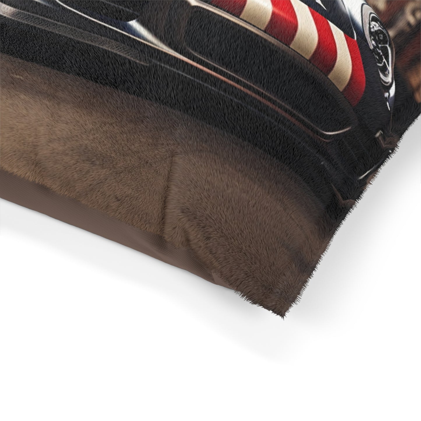 Pet Bed American Flag Porsche 1