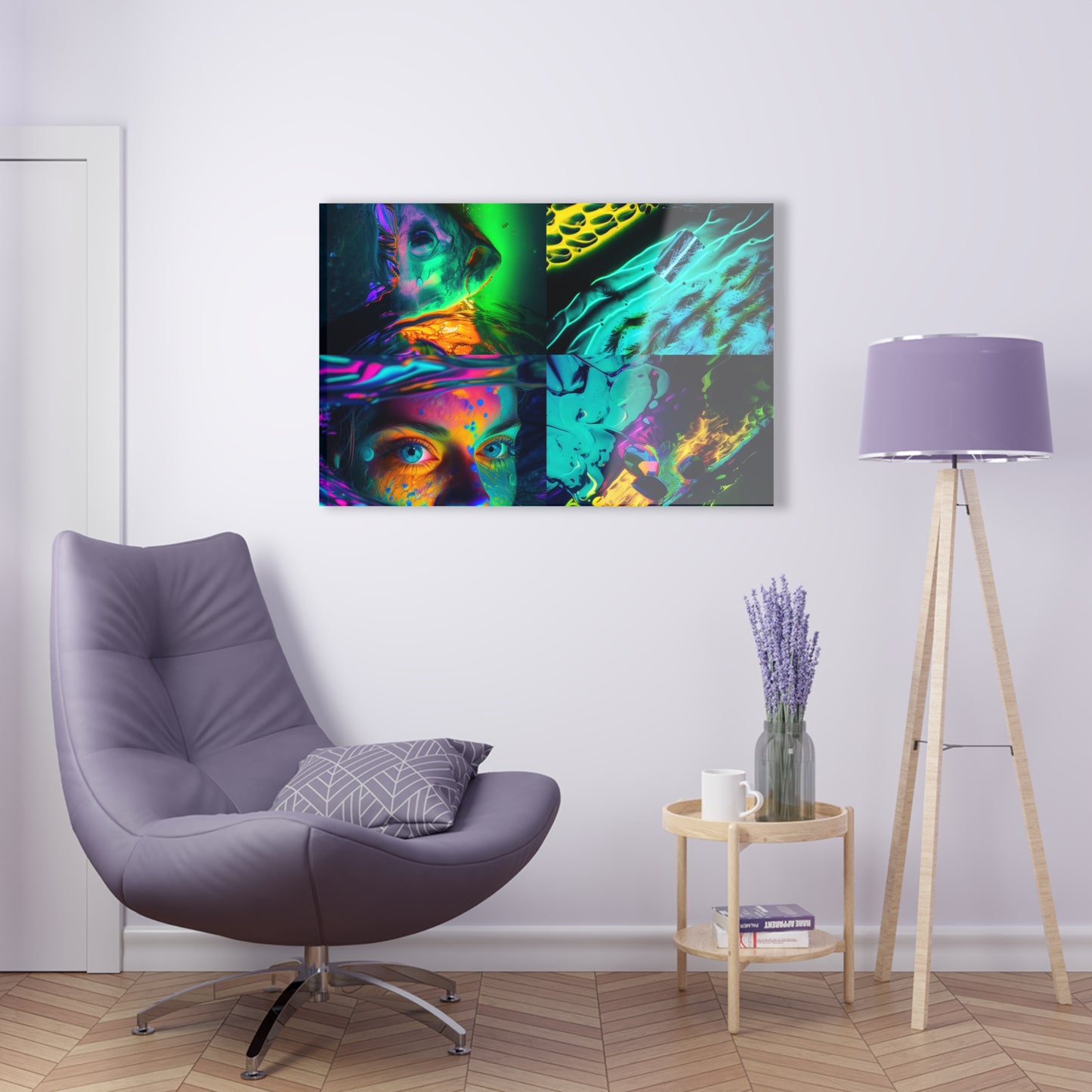 Acrylic Prints Florescent Glow 5