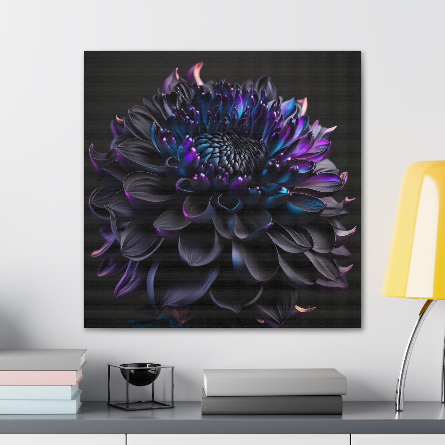 Canvas Gallery Wraps Dahlia Purple 2