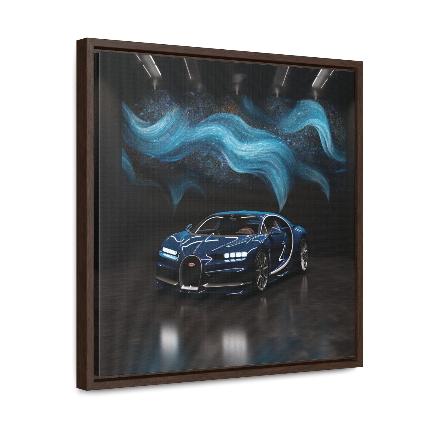 Gallery Canvas Wraps, Square Frame Hyper Bugatti 3