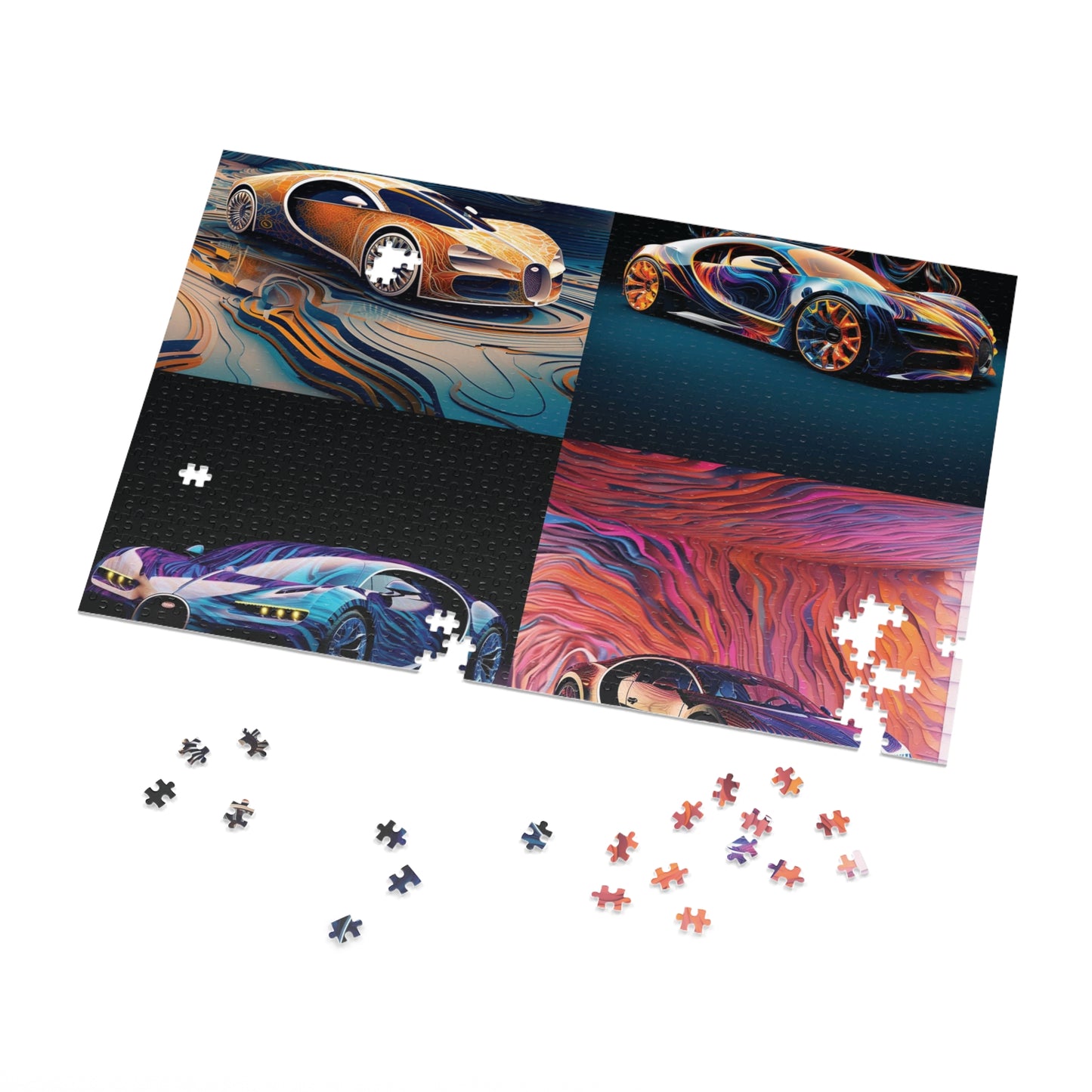 Jigsaw Puzzle (30, 110, 252, 500,1000-Piece) Bugatti Abstract Flair 5