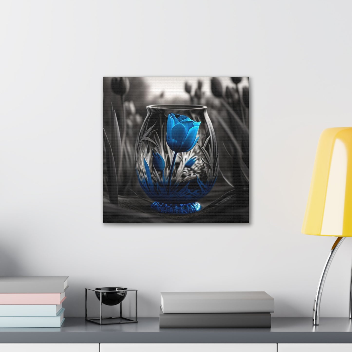 Canvas Gallery Wraps Tulip Blue 3