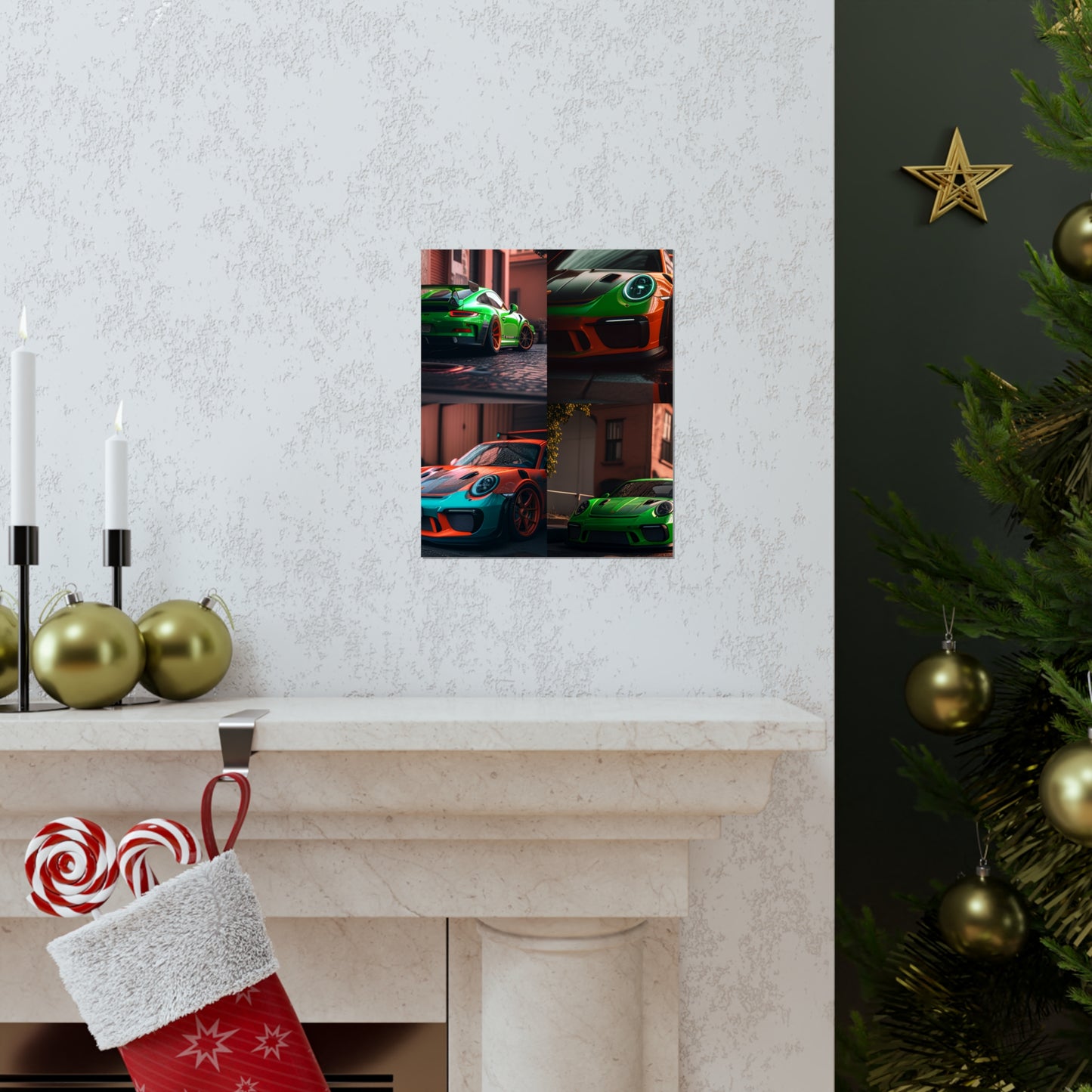 Premium Matte Vertical Posters porsche 911 gt3 5