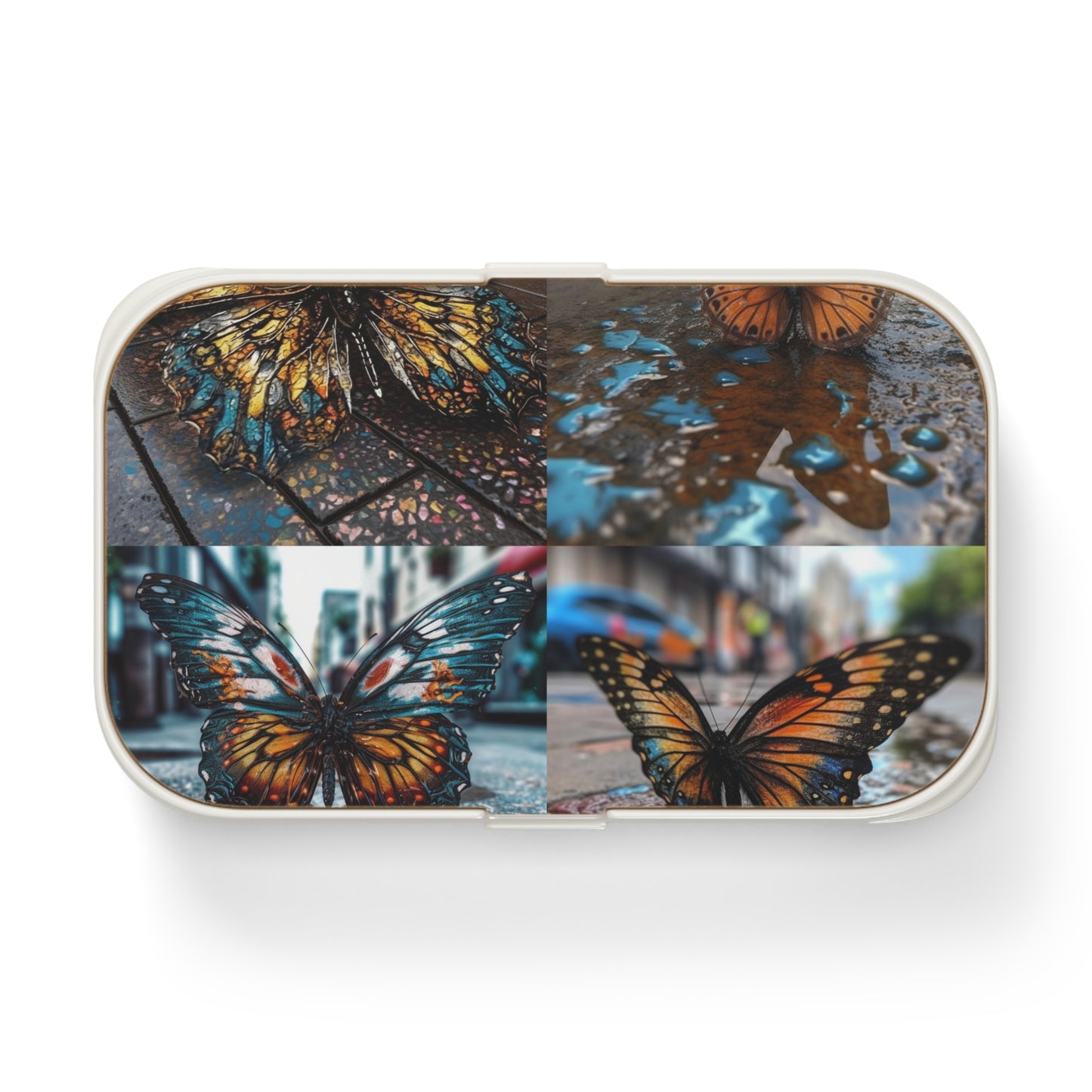 Bento Lunch Box Water Butterfly Street 5