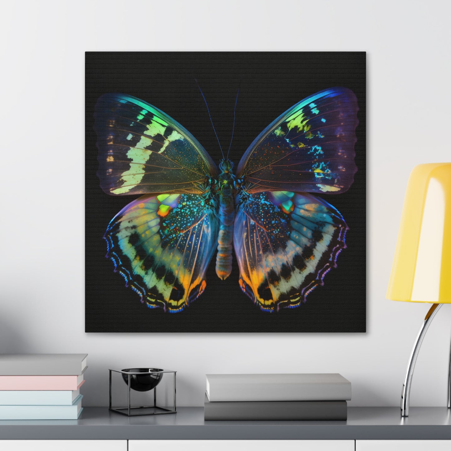 Canvas Gallery Wraps Neon Butterfly Flair 4