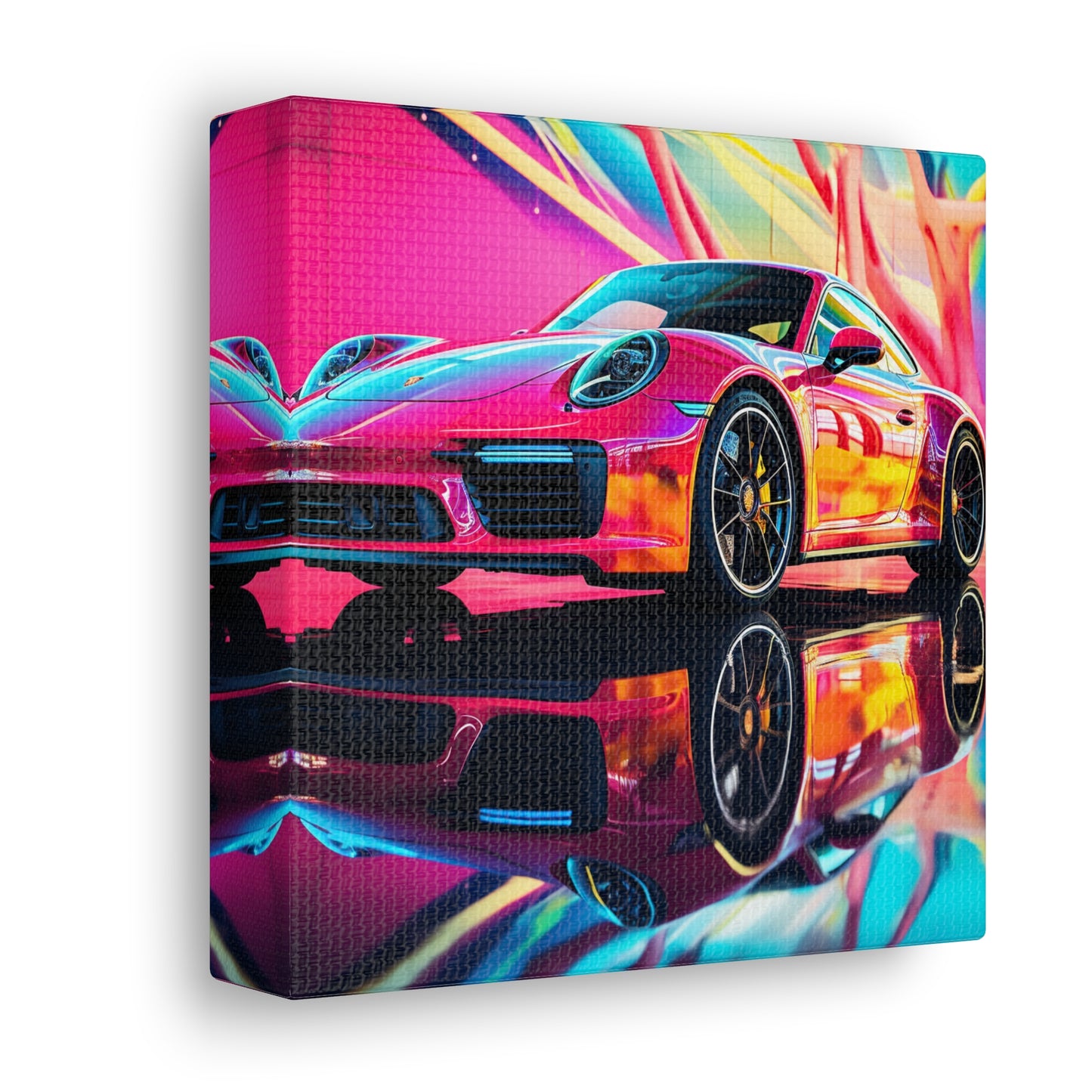 Canvas Gallery Wraps Macro Porsche 4