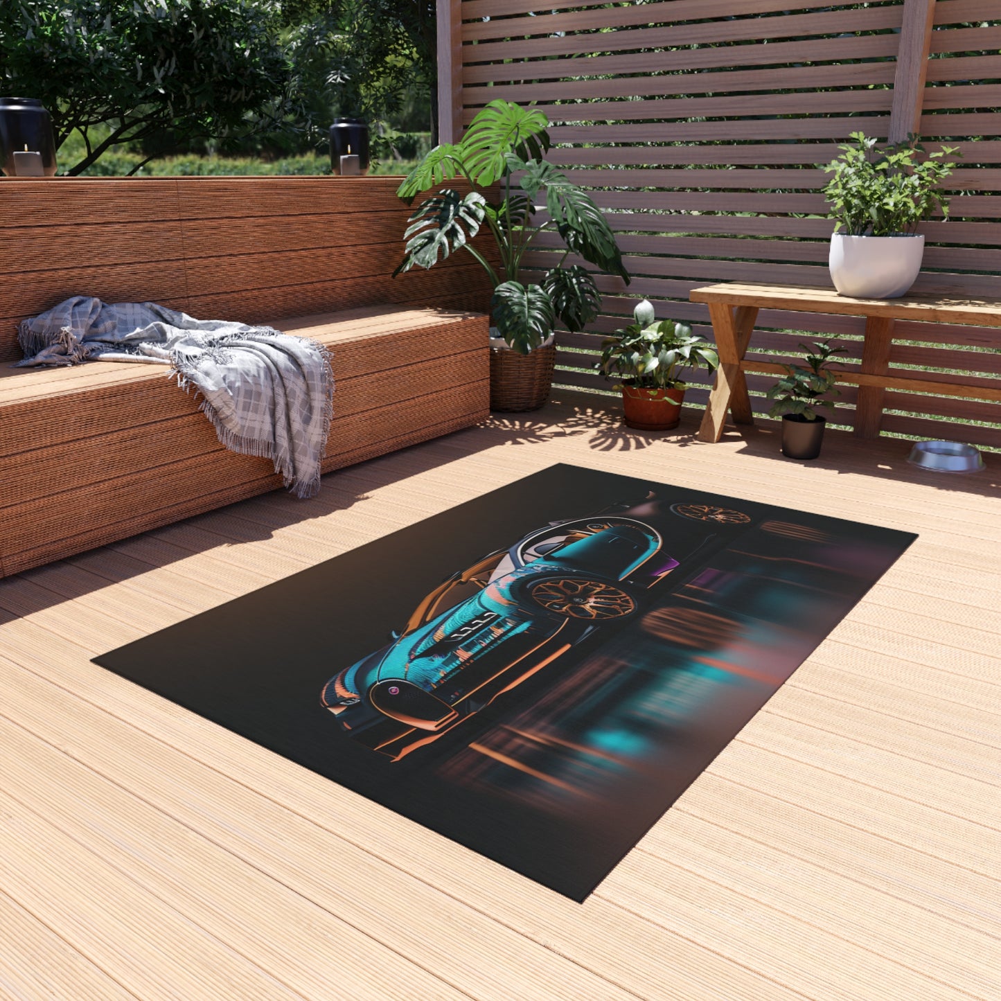 Outdoor Rug  Bugatti Blue 2
