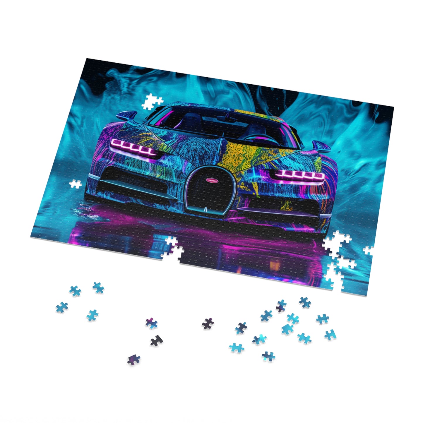 Jigsaw Puzzle (30, 110, 252, 500,1000-Piece) Bugatti Water 2