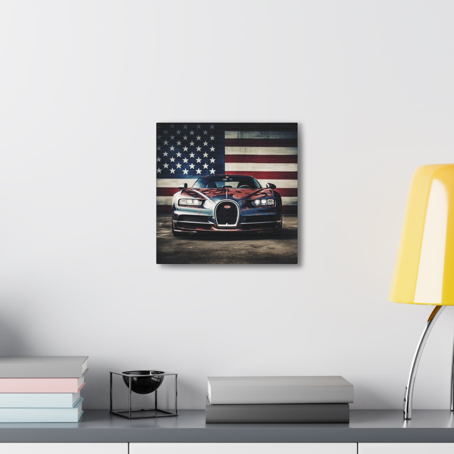 Canvas Gallery Wraps Bugatti Flag 3