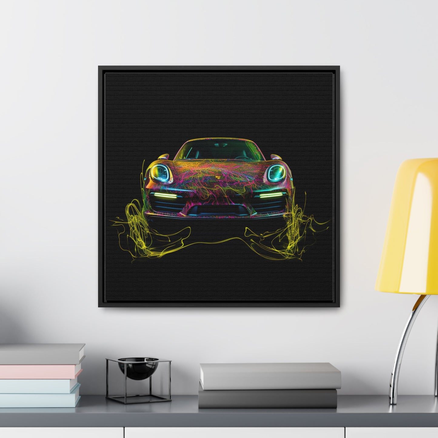 Gallery Canvas Wraps, Square Frame Porsche Flair 2