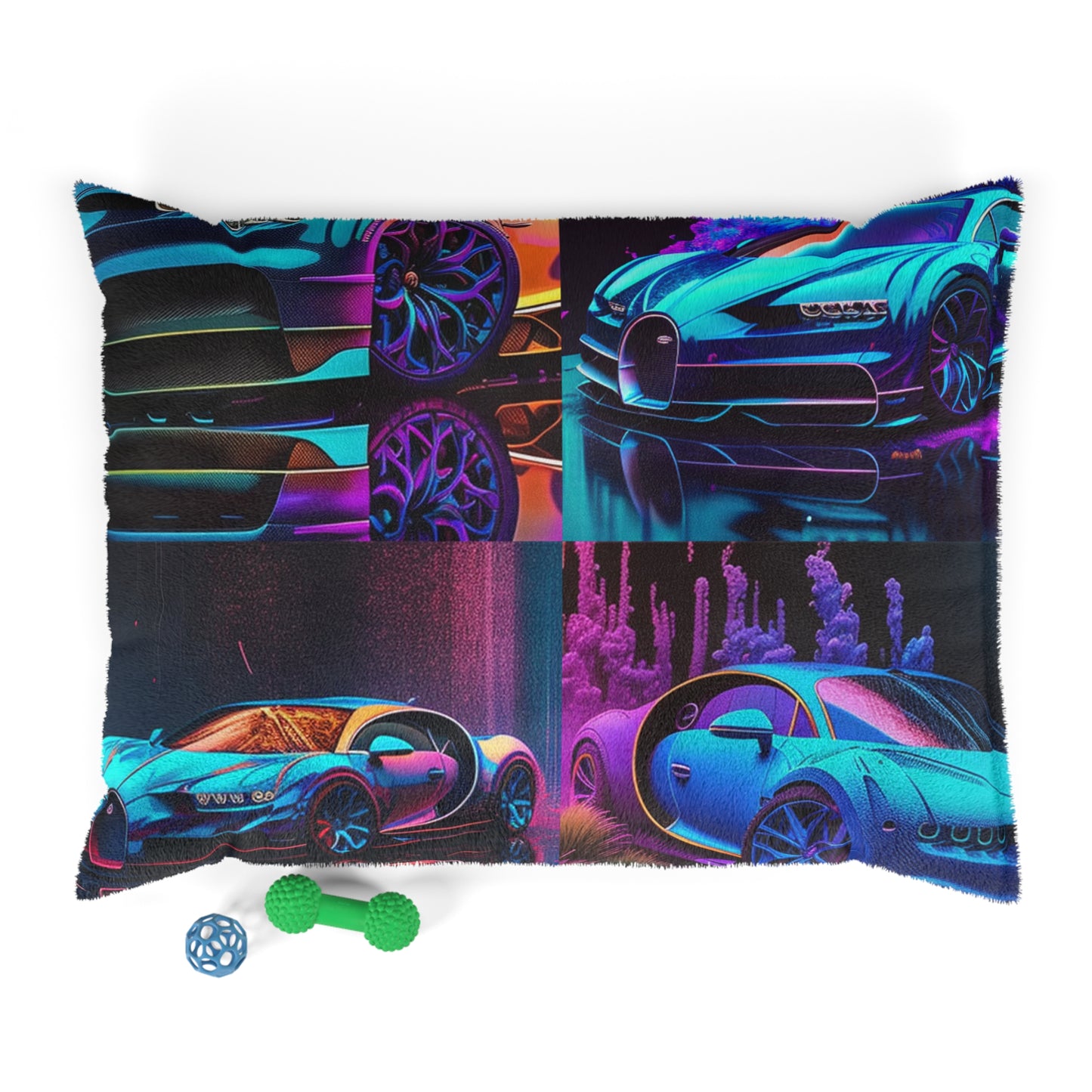 Pet Bed Bugatti Neon Chiron 5