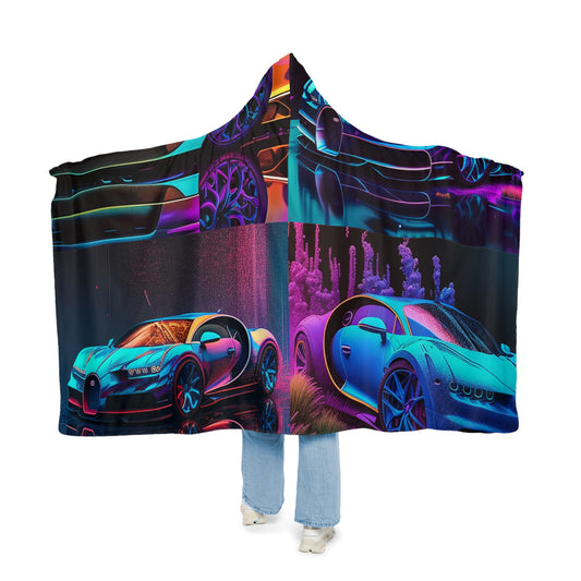Snuggle Hooded Blanket Bugatti Neon Chiron 5