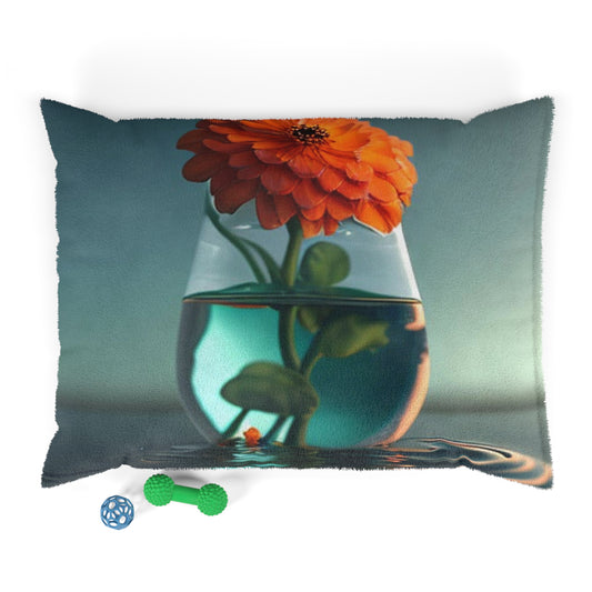 Pet Bed Orange Zinnia 1