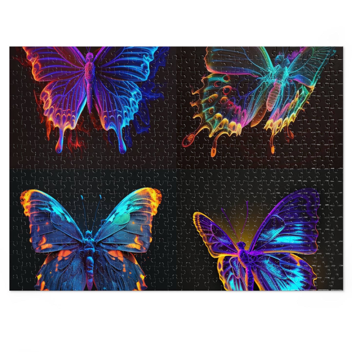Jigsaw Puzzle (30, 110, 252, 500,1000-Piece) Thermal Butterfly 5