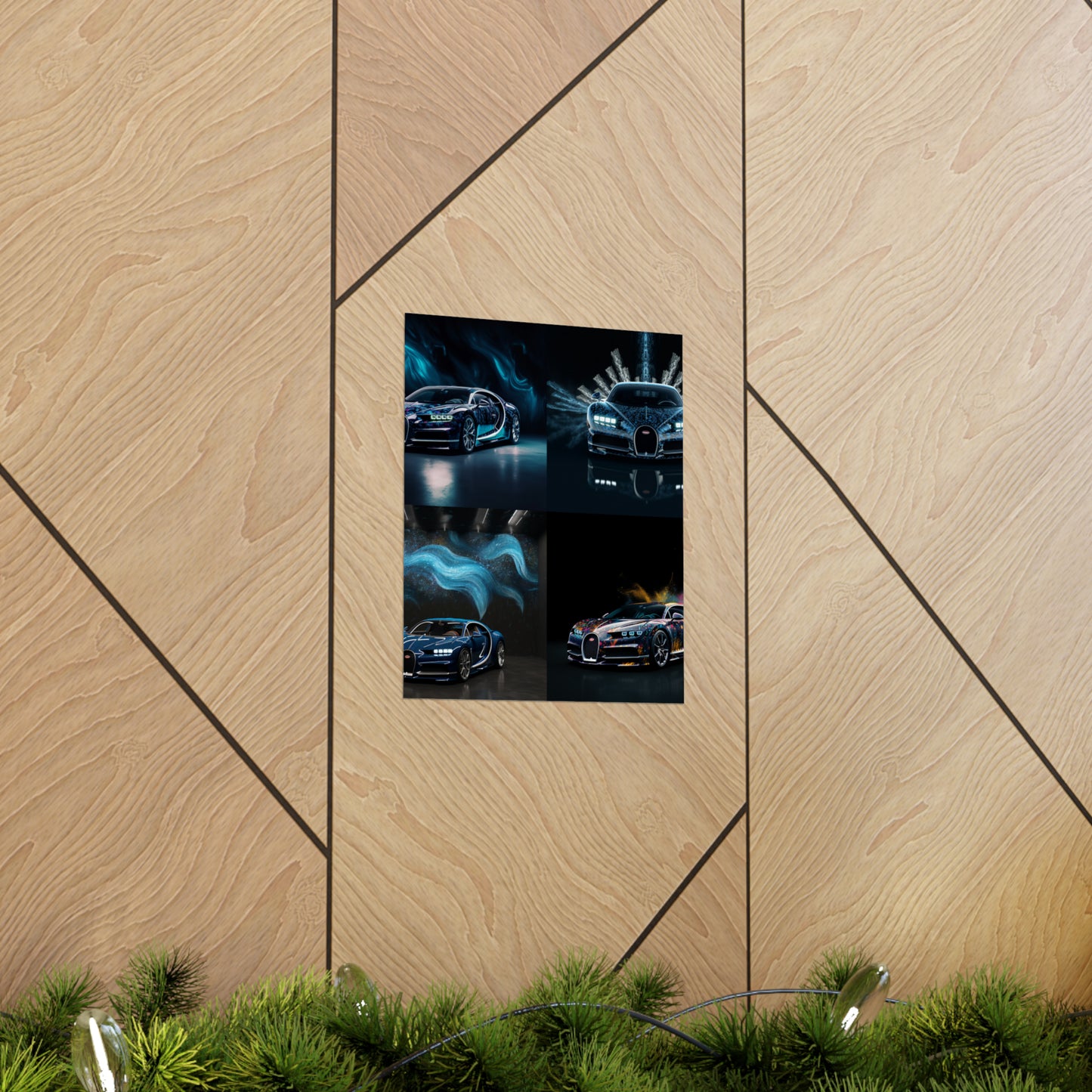 Premium Matte Vertical Posters Hyper Bugatti 5