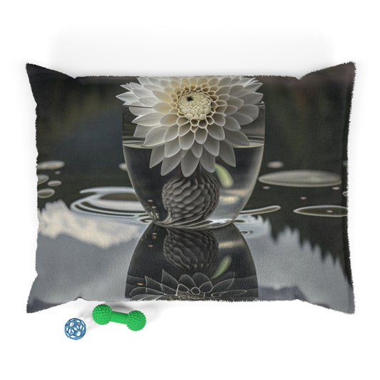 Pet Bed White Dahlia 3