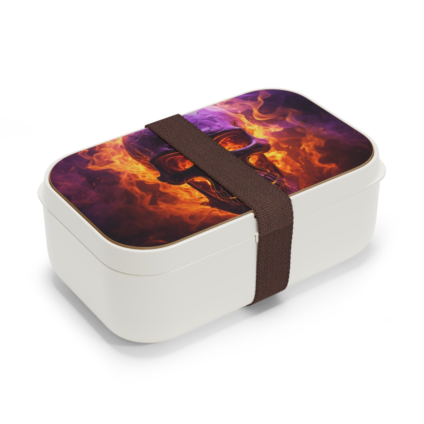 Bento Lunch Box Skull Flames 3