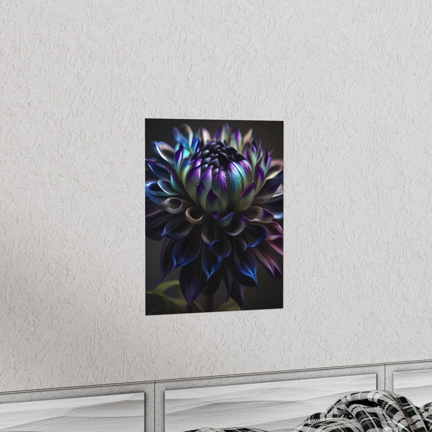 Premium Matte Vertical Posters Dahlia Purple 4