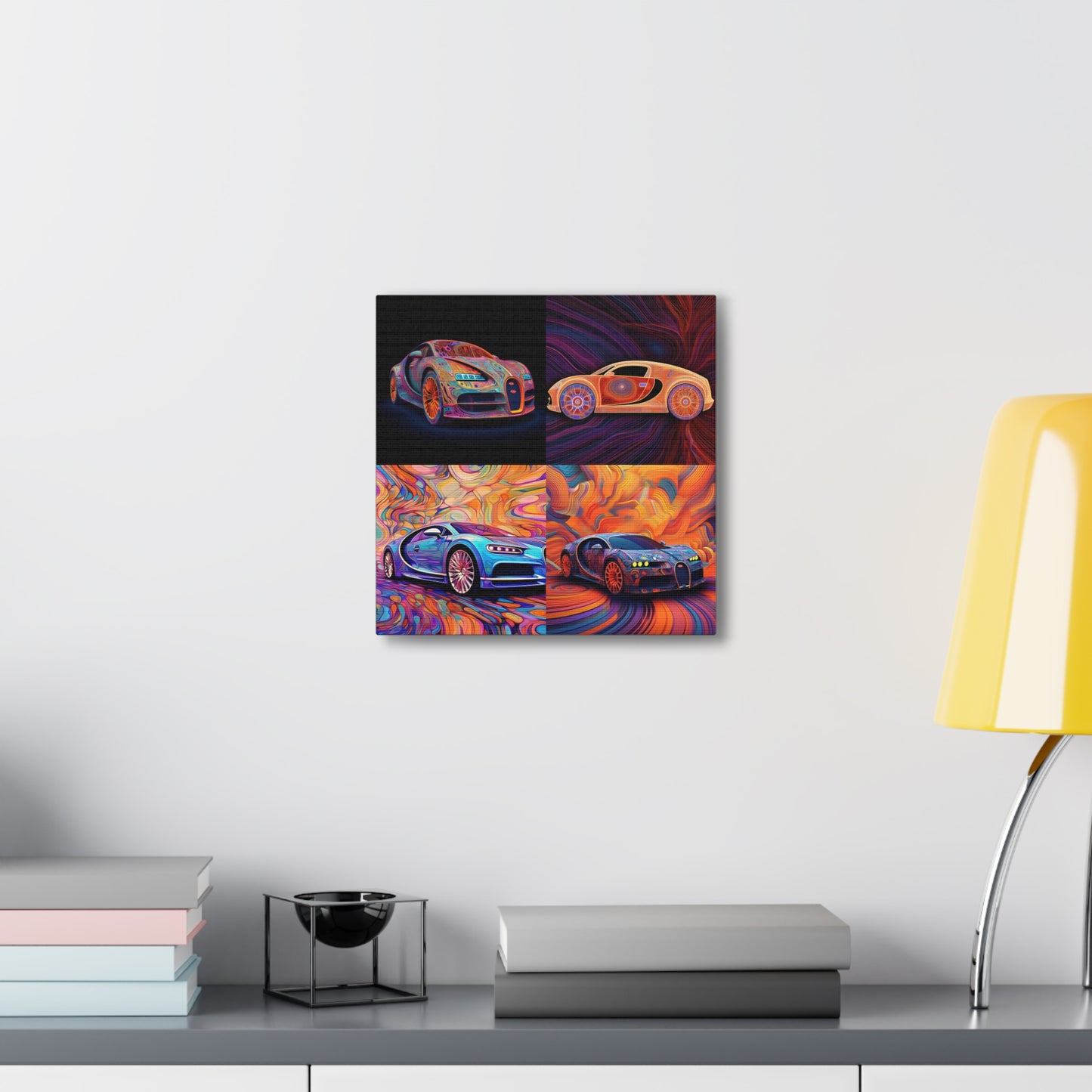 Canvas Gallery Wraps Bugatti Abstract Concept 5