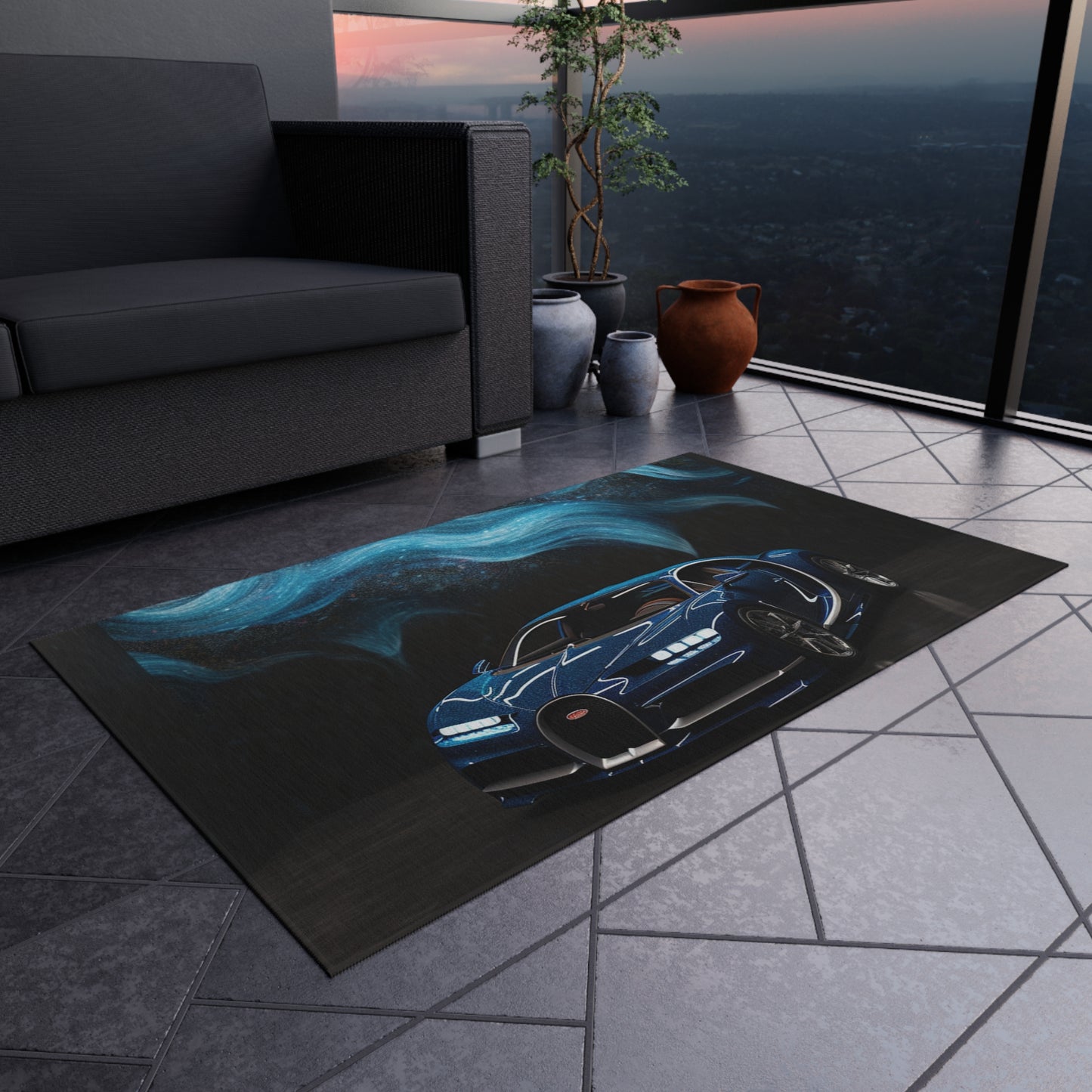 Outdoor Rug  Hyper Bugatti 3