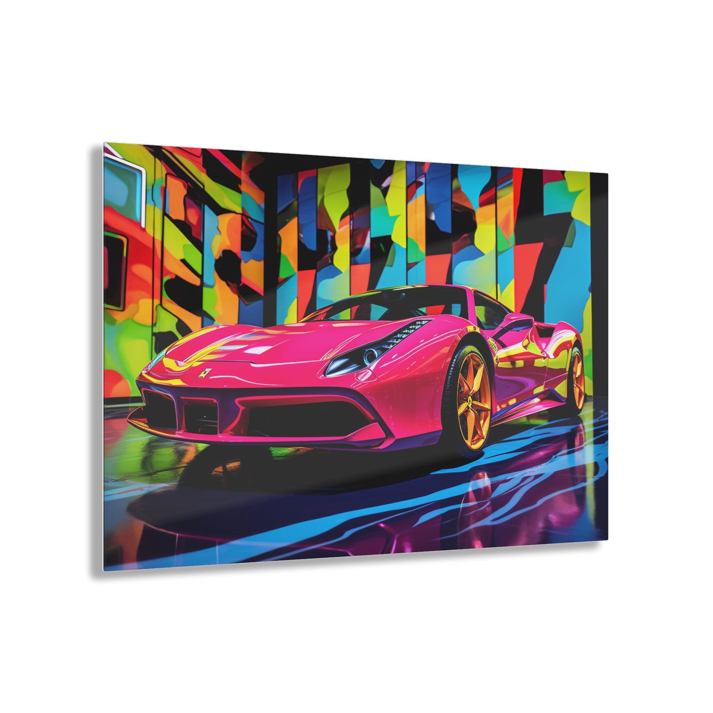 Acrylic Prints Ferrari Flair Macro 1