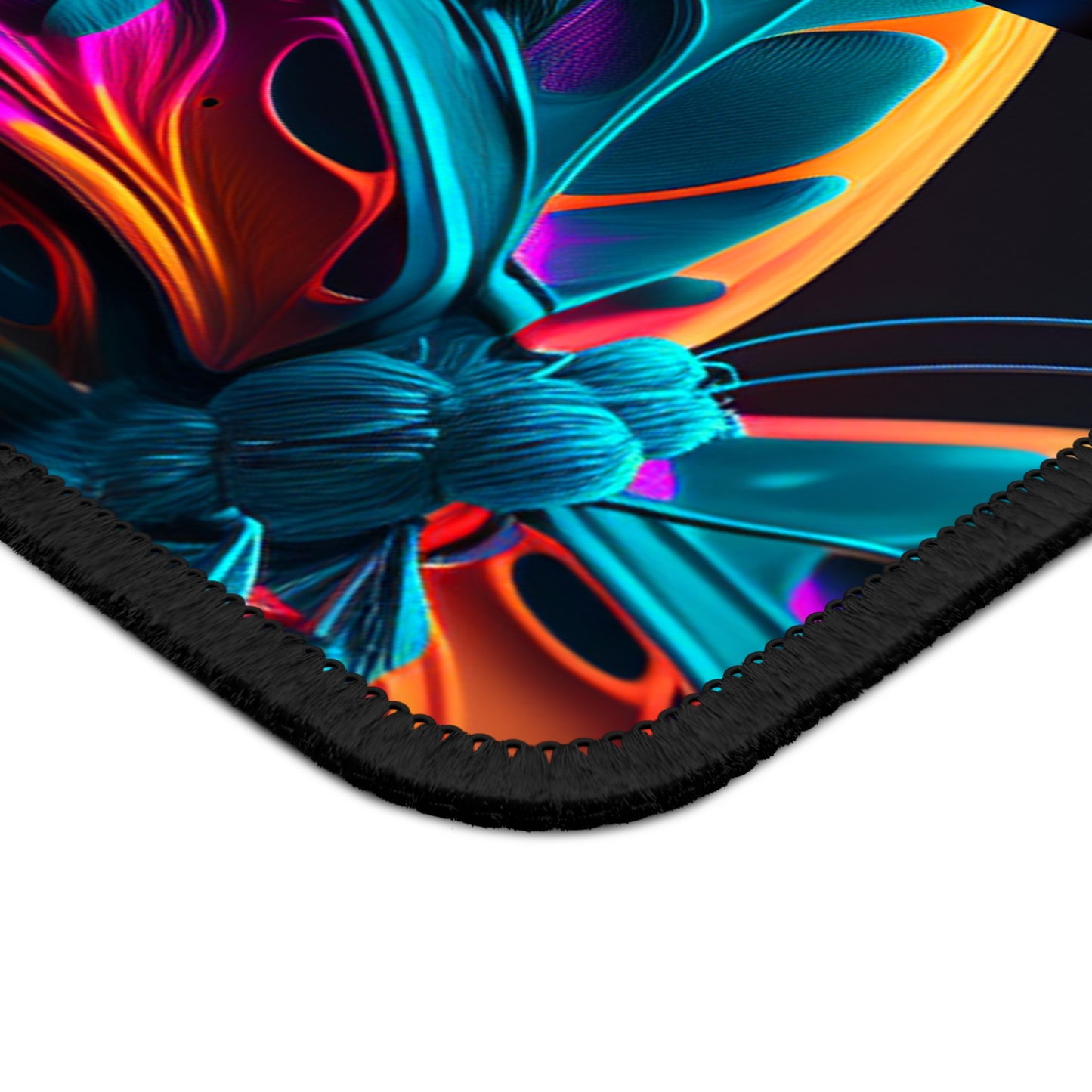 Gaming Mouse Pad  Neon Butterfly Macro 5