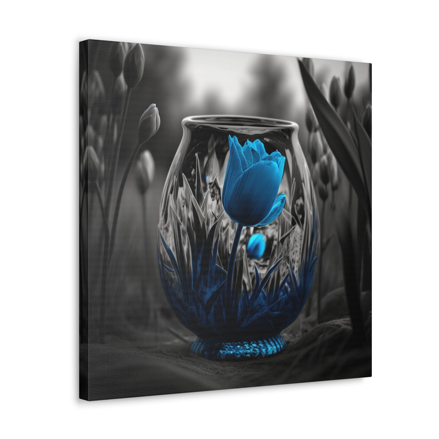 Canvas Gallery Wraps Tulip Blue 6