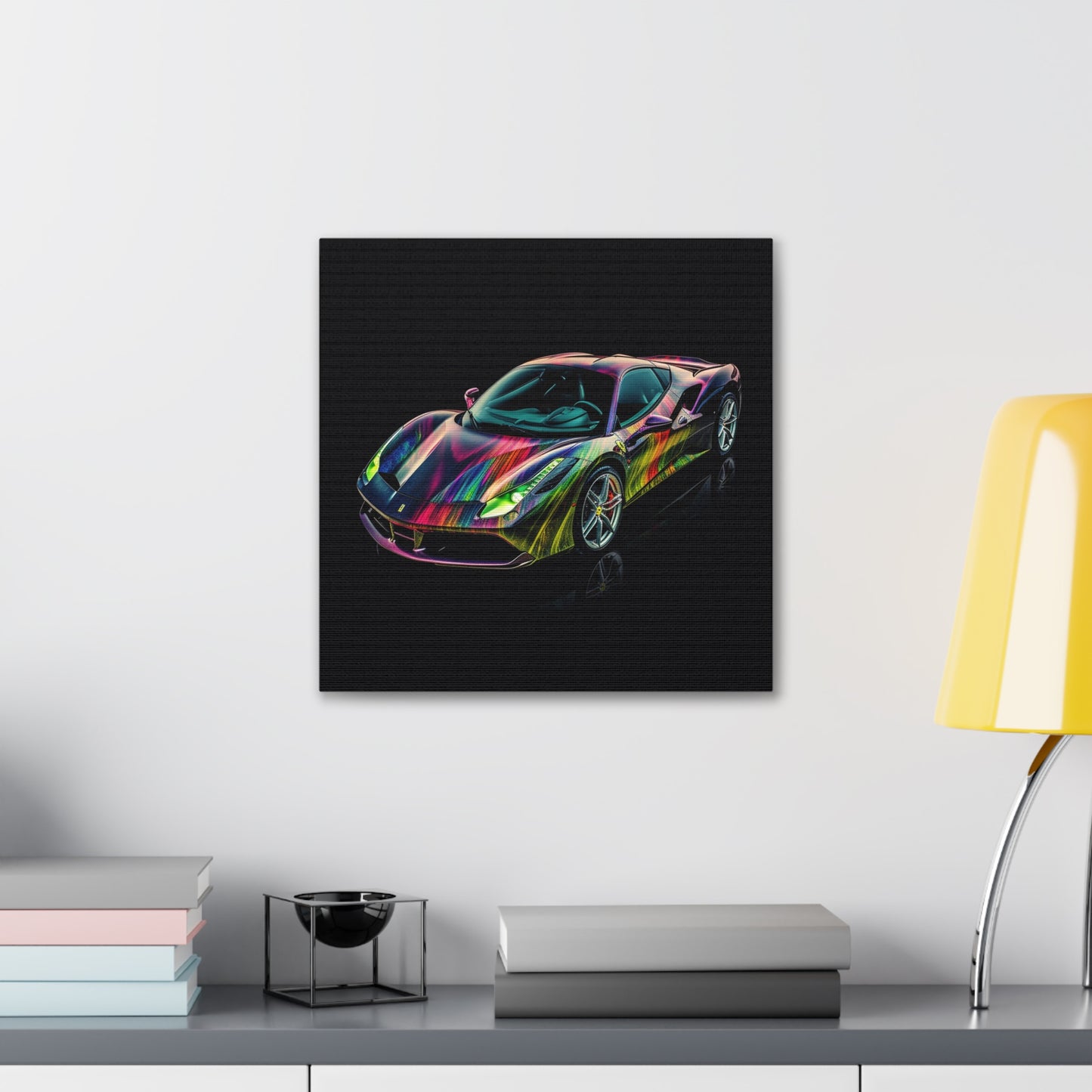 Canvas Gallery Wraps Ferrari Color 3