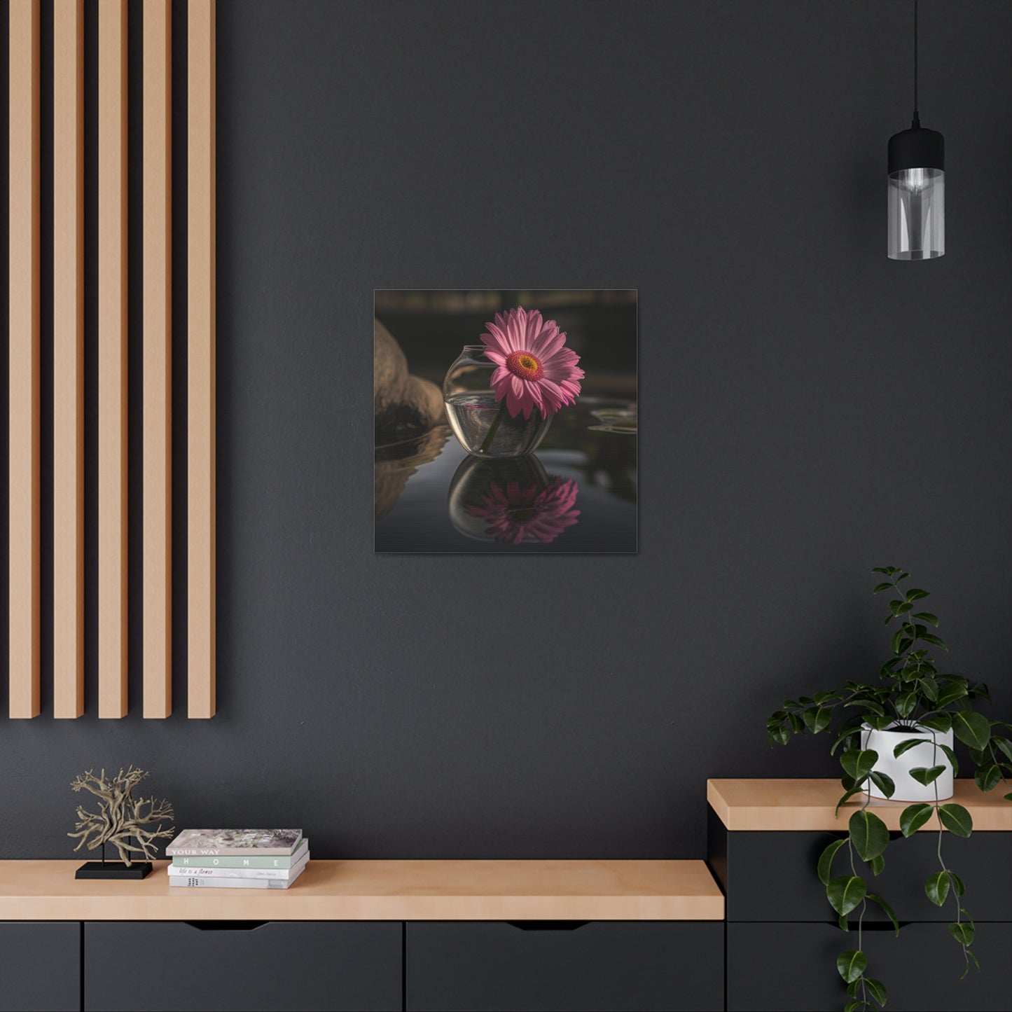 Canvas Gallery Wraps Pink Daisy 2