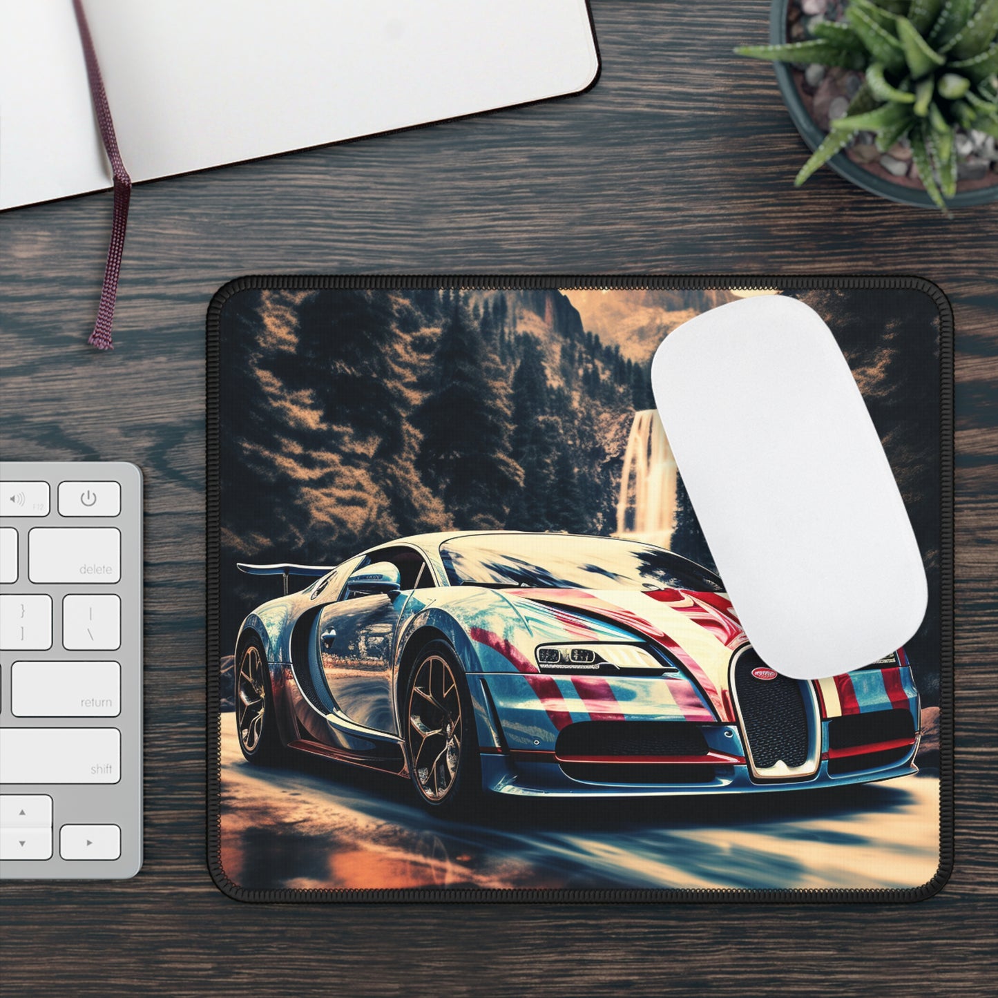 Gaming Mouse Pad  Bugatti Waterfall 1