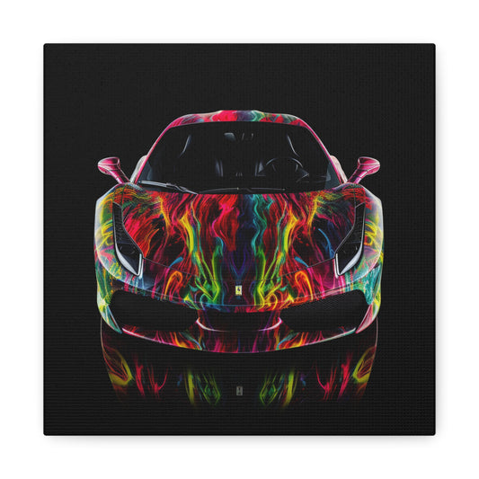 Canvas Gallery Wraps Ferrari Color 1