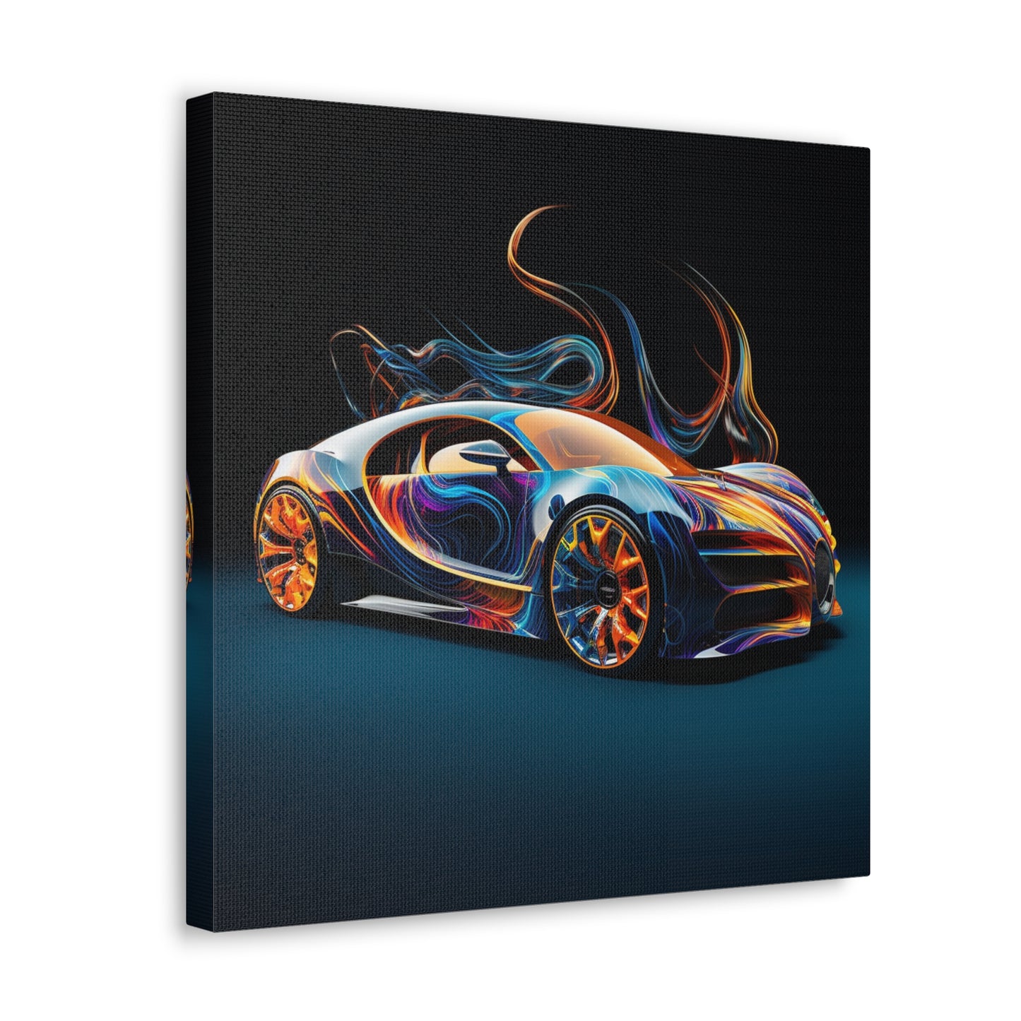 Canvas Gallery Wraps Bugatti Abstract Flair 2