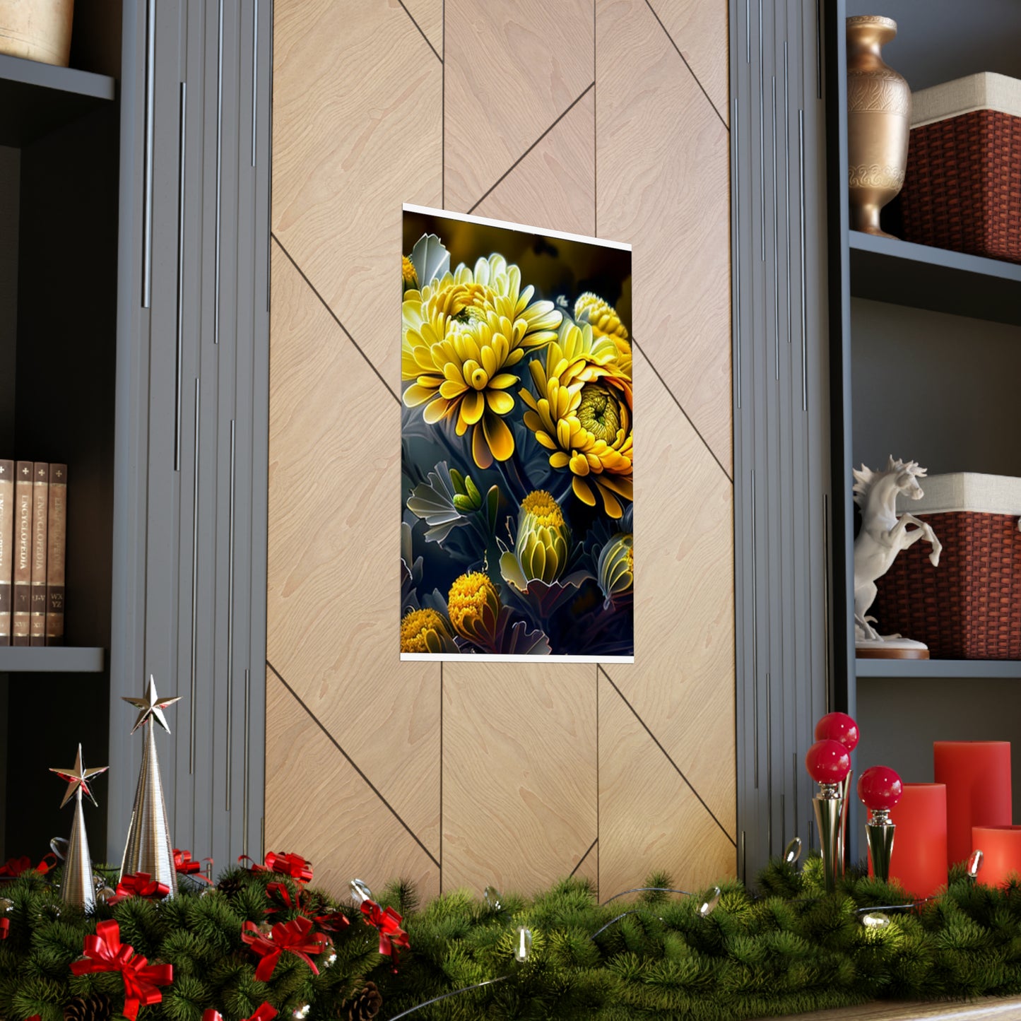 Premium Matte Vertical Posters Yellow Hermosas Flores Amarillas 4