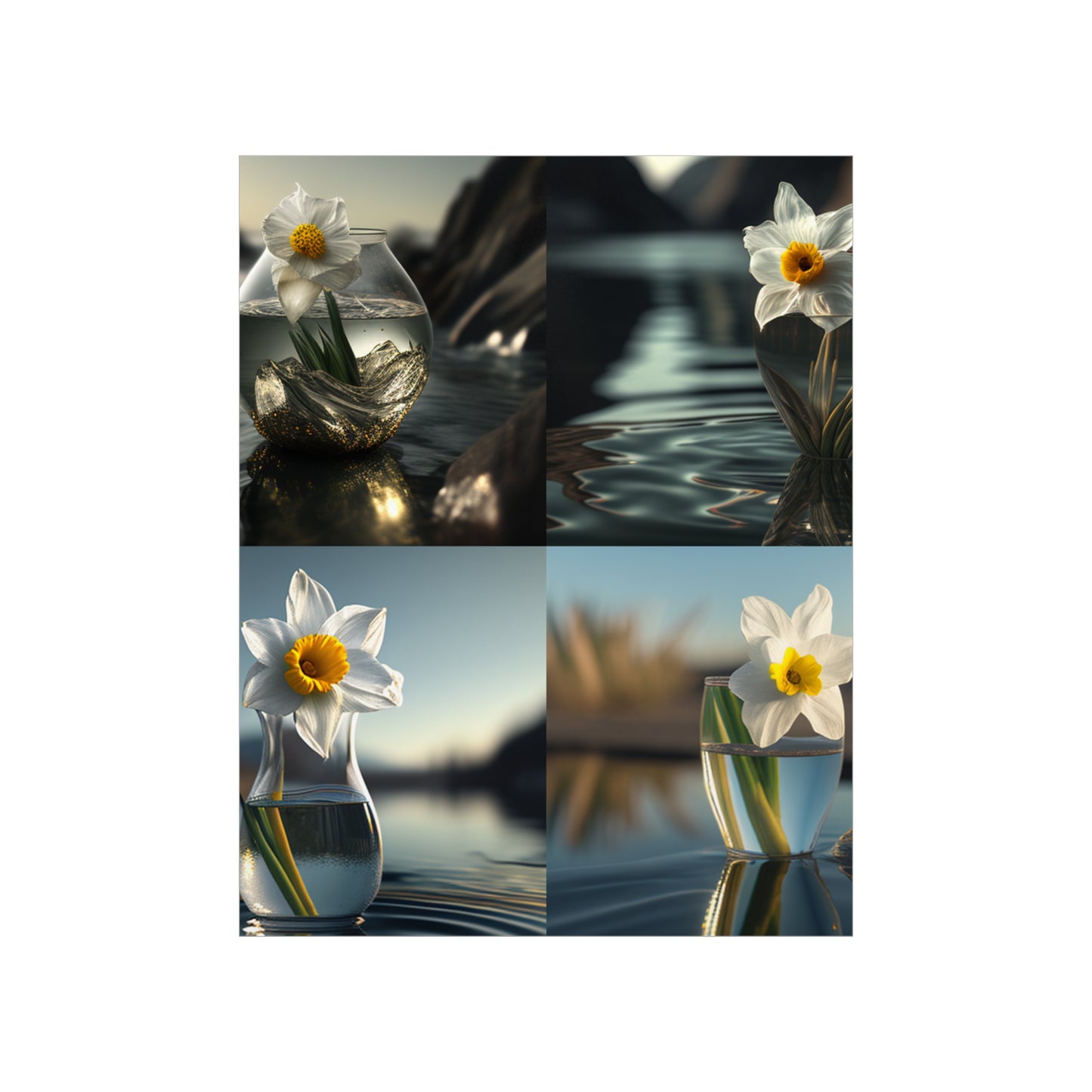 Premium Matte Vertical Posters Daffodil 5