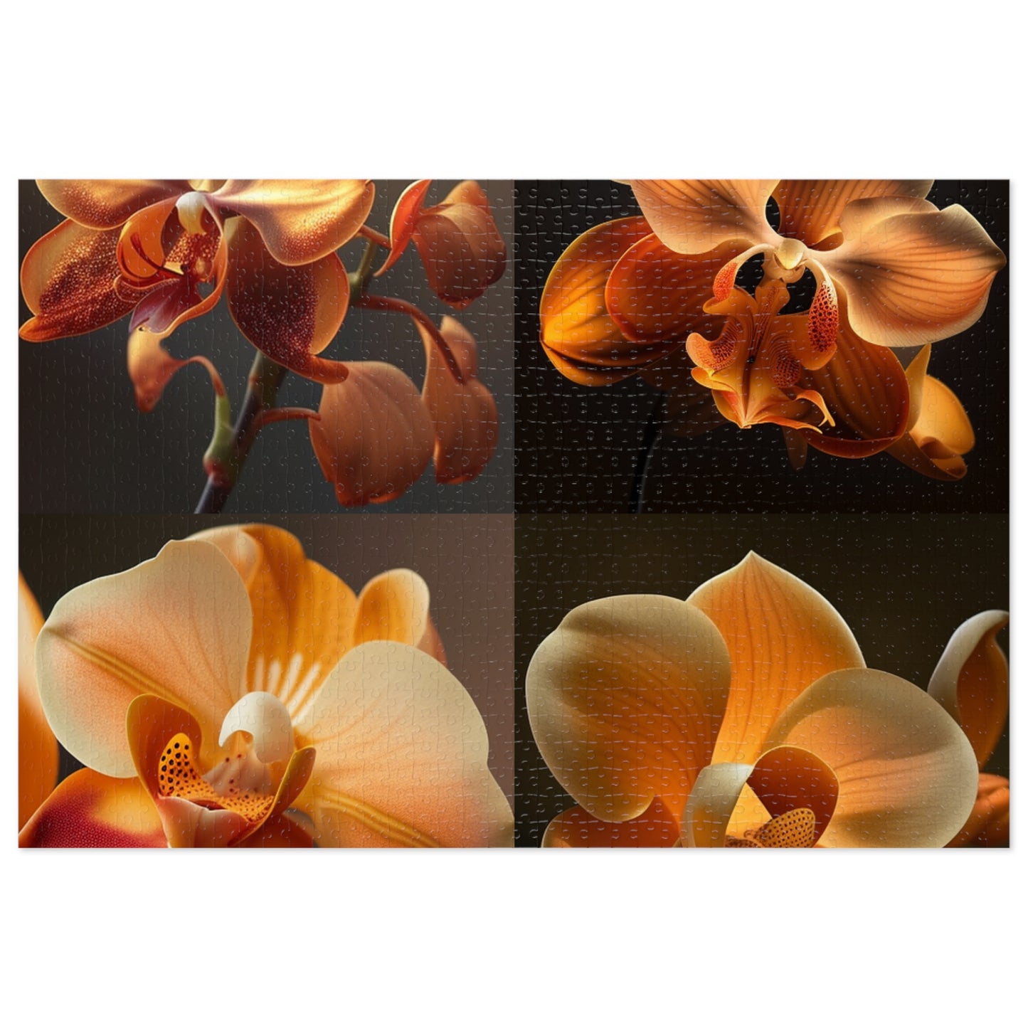 Jigsaw Puzzle (30, 110, 252, 500,1000-Piece) Orange Orchid 5