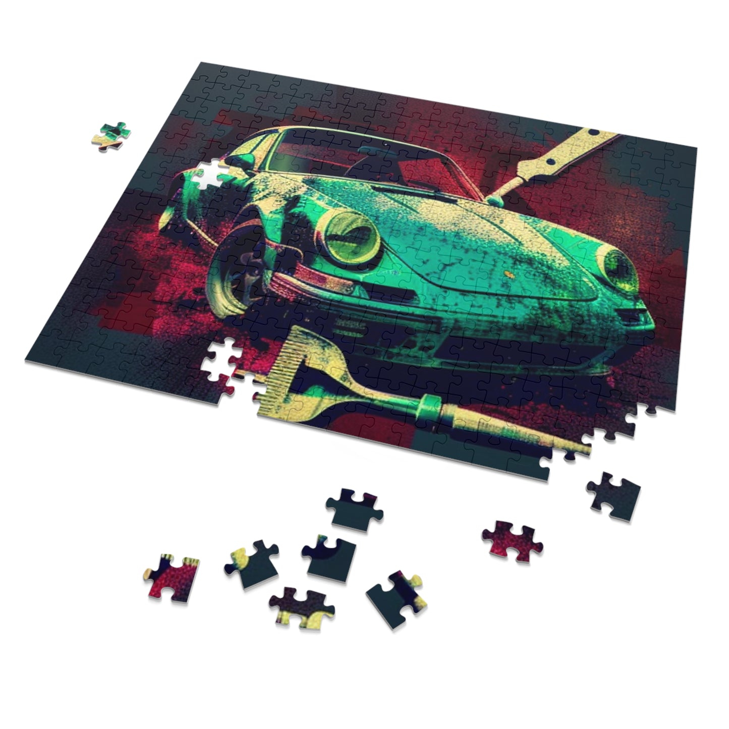 Jigsaw Puzzle (30, 110, 252, 500,1000-Piece) Porsche Abstract 4