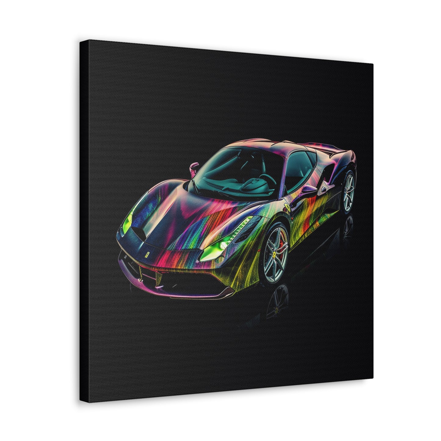 Canvas Gallery Wraps Ferrari Color 3