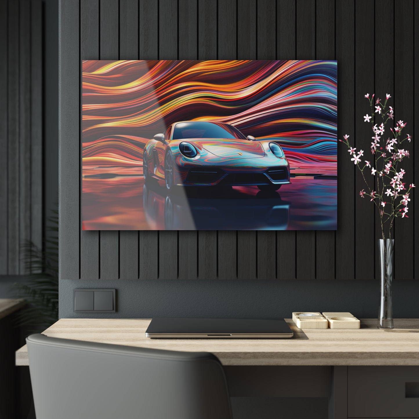 Acrylic Prints Porsche Water Fusion 1